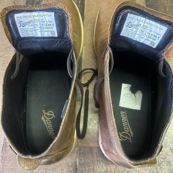 Danner 30600 Pine Grove Roasted Pecan Chukka Ankle Work Boots Mens 12 D - Picture 8 of 12